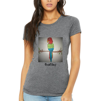 Avis Parrot - Women's Triblend Tee Thumbnail