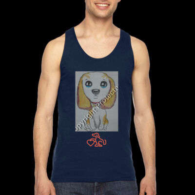 Avis Puppy - 	Unisex Fine Jersey Tank - 2408 Thumbnail