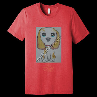 Avis Puppy - Unisex Triblend Tee Thumbnail