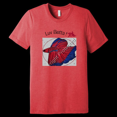 Aivs Betta Love - Unisex Triblend Tee (Retail Quality) - BC3413 Thumbnail