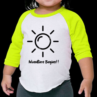 Avis Adventure - Infant Poly-Cotton 3/4-Sleeve Tee Thumbnail