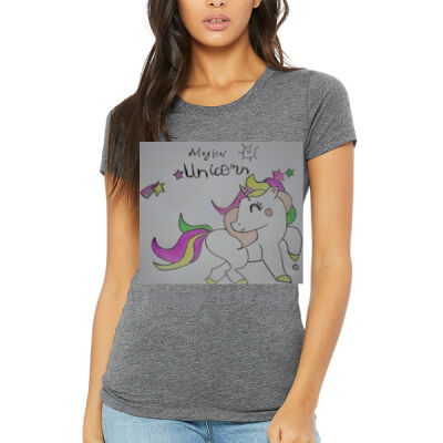Aivs Magical Unicorn - Women's Triblend Tee Thumbnail