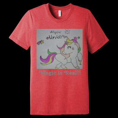 Aivs Magical Unicorn - Unisex Triblend Tee Thumbnail