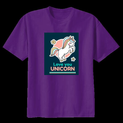 Avis Unicorn - Youth Premium Cotton Tee Thumbnail