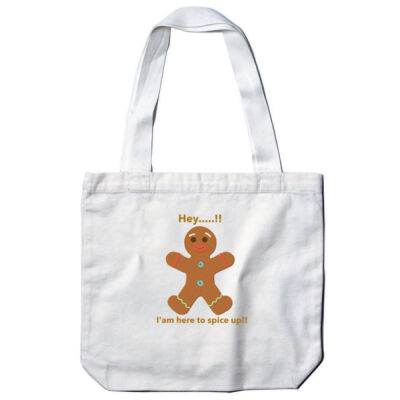 Avis funny ginger bread man - Carrie Tote Thumbnail