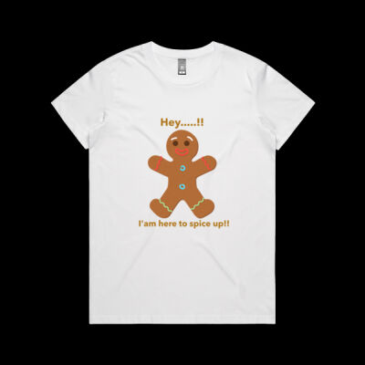 Avis funny ginger bread man- Maple Organic Tee  Thumbnail