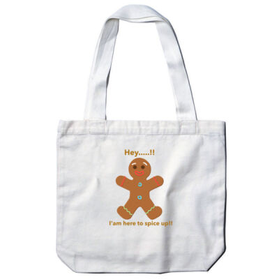 Avis funny ginger bread man - Carrie Tote Thumbnail