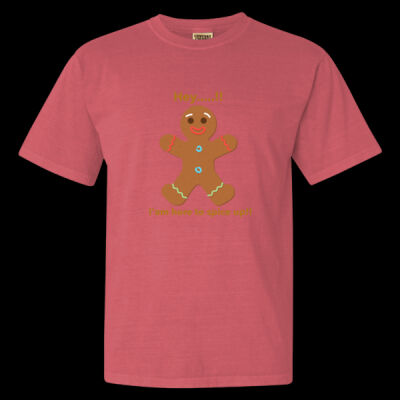 Avis funny ginger bread man- Heavyweight Ring Spun Tee Thumbnail
