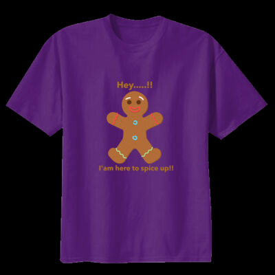 Avis funny ginger bread man- Youth Premium Cotton Tee Thumbnail