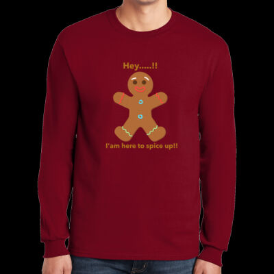 Avis funny ginger bread man- Ultra Cotton L/S Thumbnail