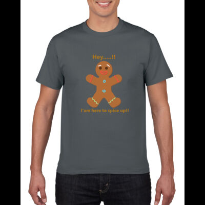 Avis funny ginger bread man- Softstyle Tee Thumbnail