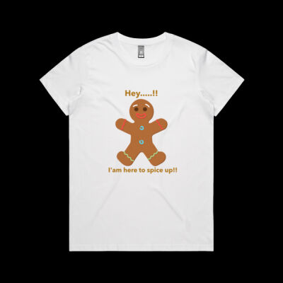 Avis funny ginger bread man- Maple Organic Tee Thumbnail
