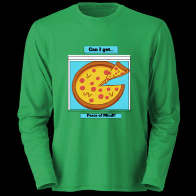 Avis Pizza Quotes - Soft Touch L/S Round Neck Tee Thumbnail