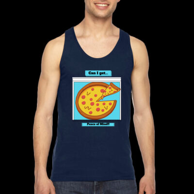 Avis Pizza Quotes- Unisex Fine Jersey Tank Thumbnail