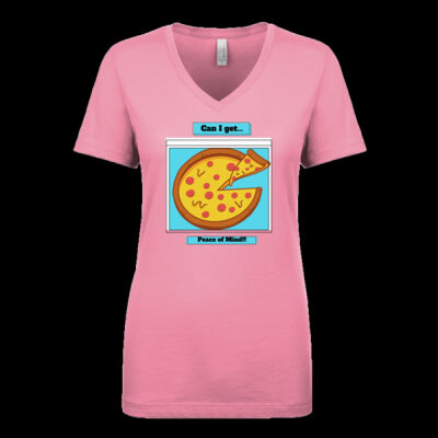 Avis Pizza Quotes- Ladies' Ideal V Thumbnail