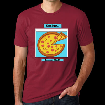 Avis Pizza Quotes- Unisex Cotton T-Shirt Thumbnail