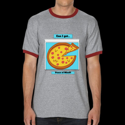 Avis Pizza Quotes- Ringer Tee Thumbnail