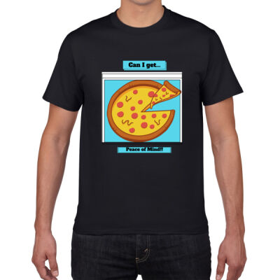 Avis Pizza Quotes - Premium Cotton Tee Thumbnail
