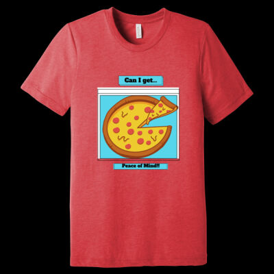 Avis Pizza Quotes- Unisex Triblend Tee Thumbnail