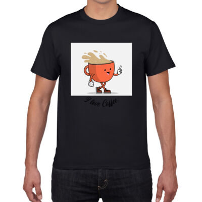 Avis coffee love- Premium Cotton Tee Thumbnail