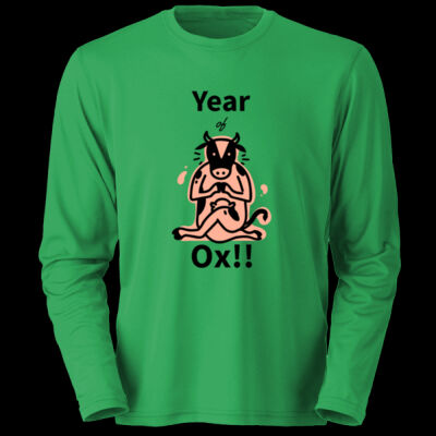 Avis ox year - Soft Touch L/S Round Neck Tee Thumbnail