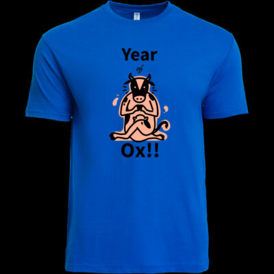 Avis ox year - Soft Touch Round Neck Tee Thumbnail