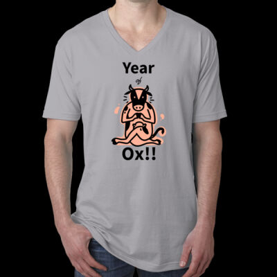 Avis ox year - Men's Cotton V  Thumbnail