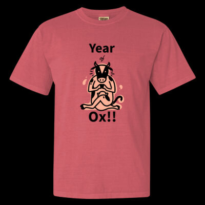 Avis ox year - Heavyweight Ring Spun Tee Thumbnail