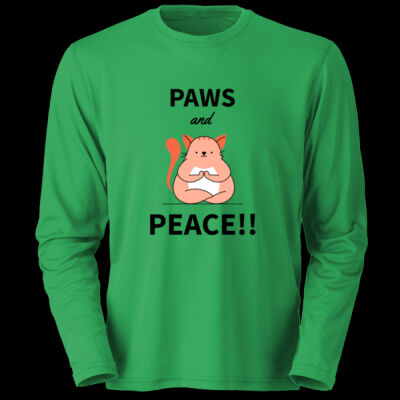 Avis Paws and Peace- Soft Touch L/S Round Neck Tee Thumbnail