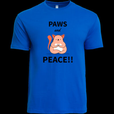 Avis Paws and Peace- Soft Touch Round Neck Tee Thumbnail