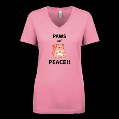 Avis Paws and Peace- Ladies' Ideal V Thumbnail