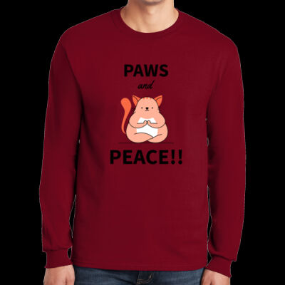 Avis Paws and Peace- Ultra Cotton L/S Thumbnail