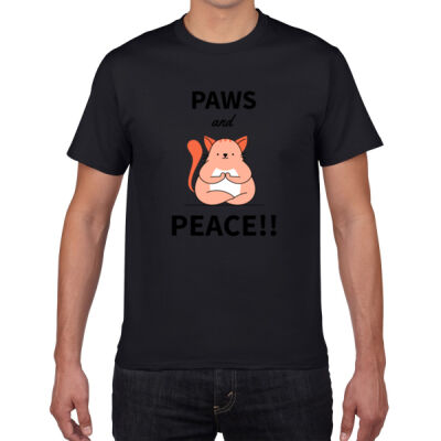 Avis Paws and Peace- Premium Cotton Tee Thumbnail