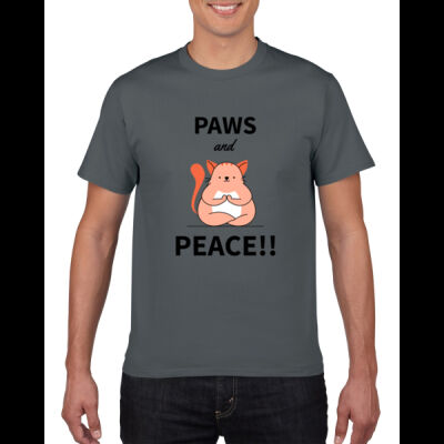 Avis Paws and Peace- Softstyle Tee Thumbnail