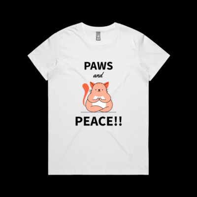 Avis Paws and Peace- Maple Organic Tee Thumbnail