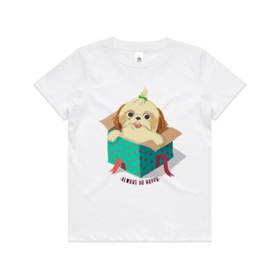Avis cute happy puppy- Youth Tee Thumbnail