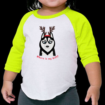 Avis funny Pedro dog Christmas - Infant Poly-Cotton 3/4-Sleeve Tee Thumbnail