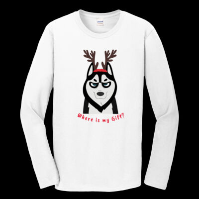 Avis funny Pedro dog Christmas -Premium Cotton L/S Thumbnail