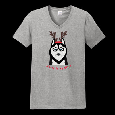 Avis funny Pedro dog Christmas -Softstyle V Neck Tee Thumbnail