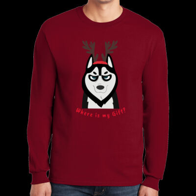 Avis funny Pedro dog Christmas -Ultra Cotton L/S Thumbnail
