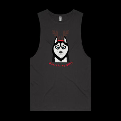 Avis funny Pedro dog Christmas -Barnard Tank Thumbnail