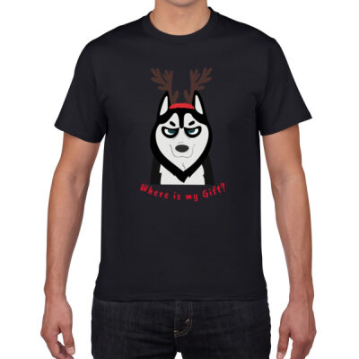 Avis funny Pedro dog Christmas -Premium Cotton Tee Thumbnail