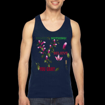 Avis Believe you can- Unisex Fine Jersey Tank Thumbnail