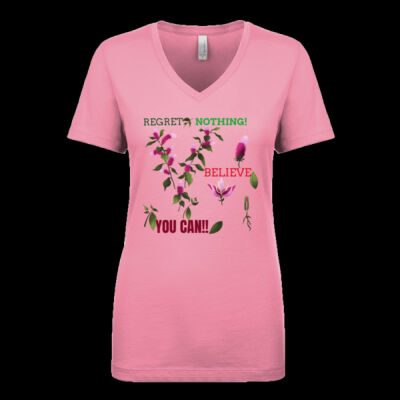 Avis Believe you can- Ladies' Ideal V Thumbnail