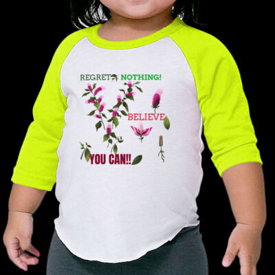 Avis Believe you can- Infant Poly-Cotton 3/4-Sleeve Tee Thumbnail