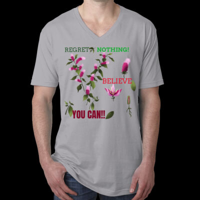 Avis Believe you can- Men's Cotton V Thumbnail