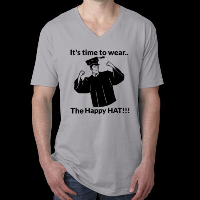 Graduation T-Shirts -  - Men's Cotton V (SALE) Thumbnail