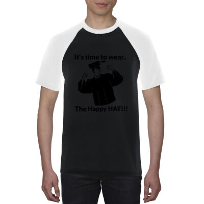 Graduation T-Shirts -  - Premium Cotton Raglan Tee Thumbnail