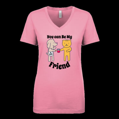 Avis you can be my friend-  - Ladies' Ideal V Thumbnail