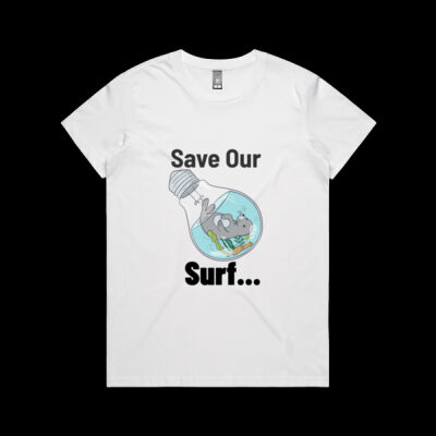 Avis save our surf-  - Maple Organic Tee (Retail Quality) Thumbnail